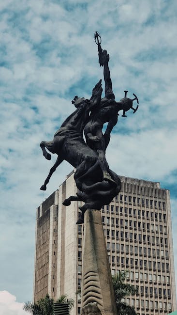 Sculpture in Medellín