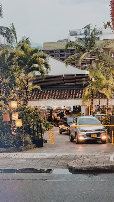 Outdoor restaurant Parque Lleras Medellin dining scene